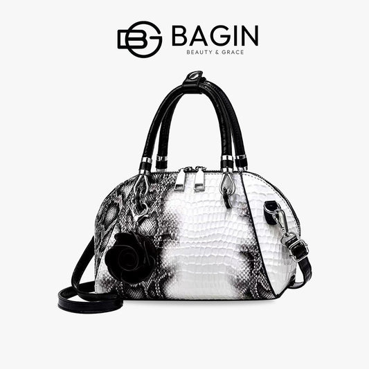 Túi xách nữ hình cá sấu thời trang châu Âu và Mỹ mới thương mại nước ngoài túi đeo chéo sức chứa lớn [gy-950]