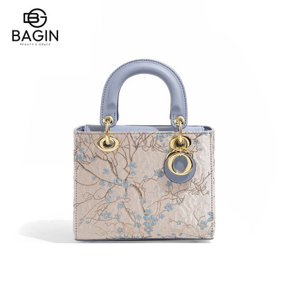 Túi Dior Lady cao cấp phong cách quý phái - Túi xách tay dung tích lớn, mẫu mới 2024, thêu họa tiết hoa mai tinh xảo, túi đeo vai/đeo chéo sang trọng[gy-866]