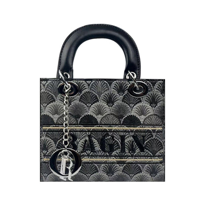 Túi xách mới dành cho nữ, thêu hoa văn, kèm khăn lụa, túi xách tay kiểu Lady Dior cao cấp, phong cách sang trọng thời thượng, mẫu hot hit, dễ phối đồ, túi đeo chéo hoặc đeo vai[gy-872]