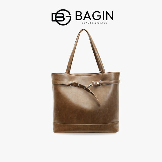 Thời Trang Retro Túi Tote Mới Túi Nữ Dung Tích Lớn Hốc Đa Năng Đi Làm Túi Nữ Ba túi Đa Năng [gy-945]