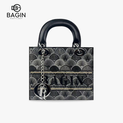 Túi xách mới dành cho nữ, thêu hoa văn, kèm khăn lụa, túi xách tay kiểu Lady Dior cao cấp, phong cách sang trọng thời thượng, mẫu hot hit, dễ phối đồ, túi đeo chéo hoặc đeo vai[gy-872]