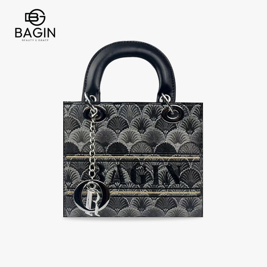 Túi xách mới dành cho nữ, thêu hoa văn, kèm khăn lụa, túi xách tay kiểu Lady Dior cao cấp, phong cách sang trọng thời thượng, mẫu hot hit, dễ phối đồ, túi đeo chéo hoặc đeo vai[gy-872]
