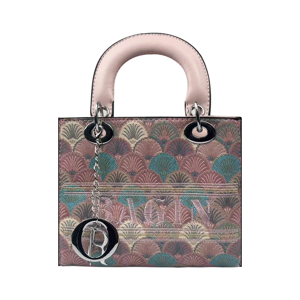 Túi xách mới dành cho nữ, thêu hoa văn, kèm khăn lụa, túi xách tay kiểu Lady Dior cao cấp, phong cách sang trọng thời thượng, mẫu hot hit, dễ phối đồ, túi đeo chéo hoặc đeo vai[gy-872]