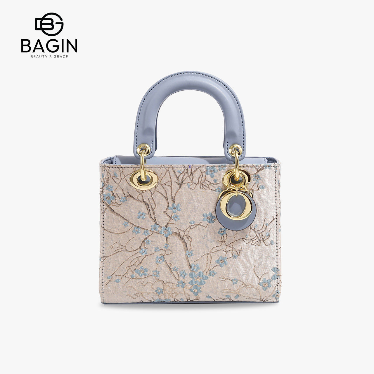 Túi Dior Lady cao cấp phong cách quý phái - Túi xách tay dung tích lớn, mẫu mới 2024, thêu họa tiết hoa mai tinh xảo, túi đeo vai/đeo chéo sang trọng[gy-866]